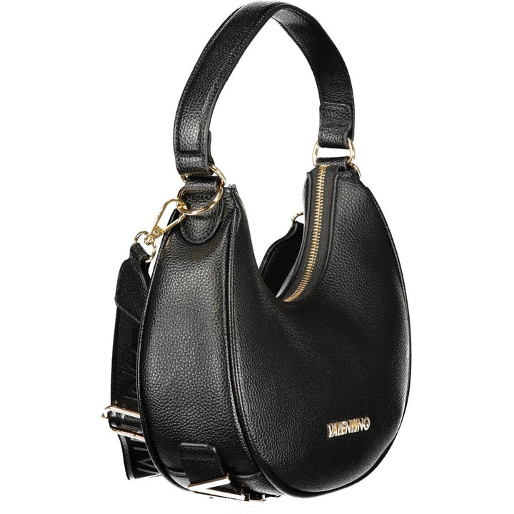Mario Valentino Nero Poliuretano Women Shoulder Bag