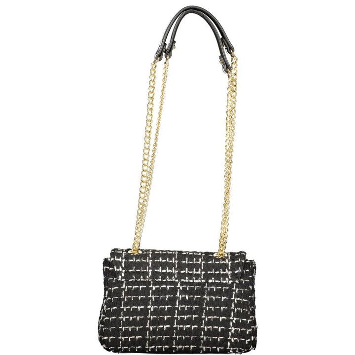 Mario Valentino Nero Polyurethane Women Shoulder Bag