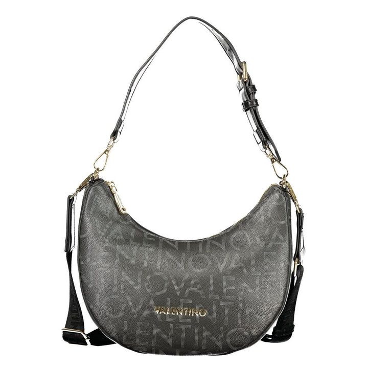 Mario Valentino Black Polyurethane Women Handbag