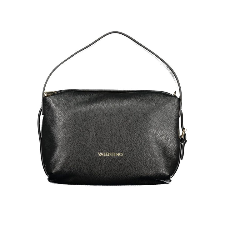 Mario Valentino Nero Polyurethane Women Shoulder Bag