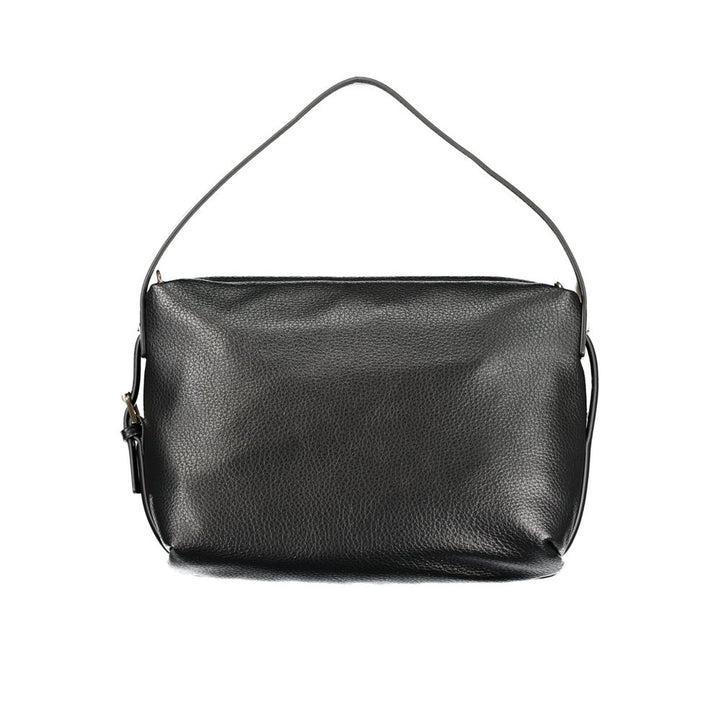 Mario Valentino Nero Polyurethane Women Shoulder Bag