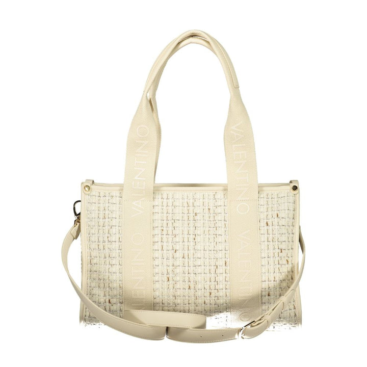 Mario Valentino Bianco Polyester Woman Handbag