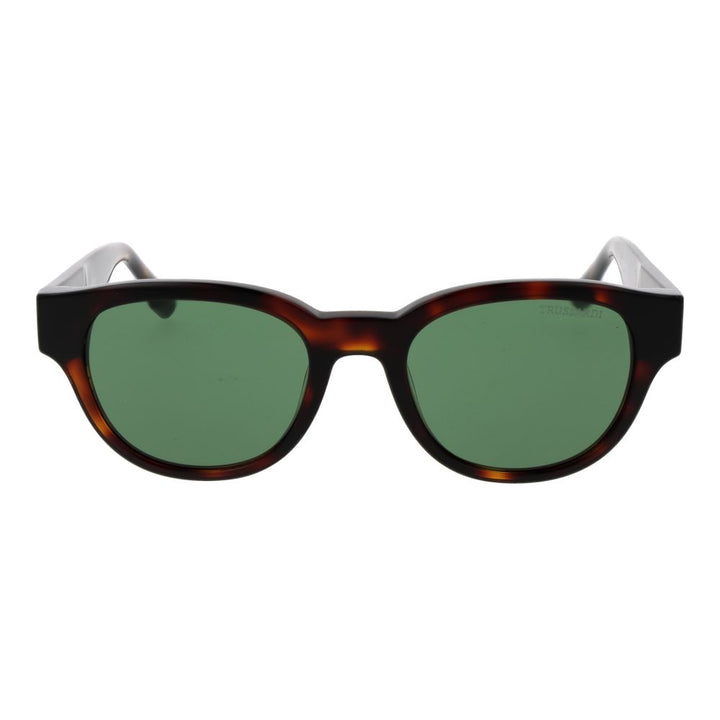 Trussardi Brown Acetate Sunglasses