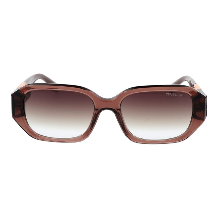 Trussardi Brown Acetate Sunglasses