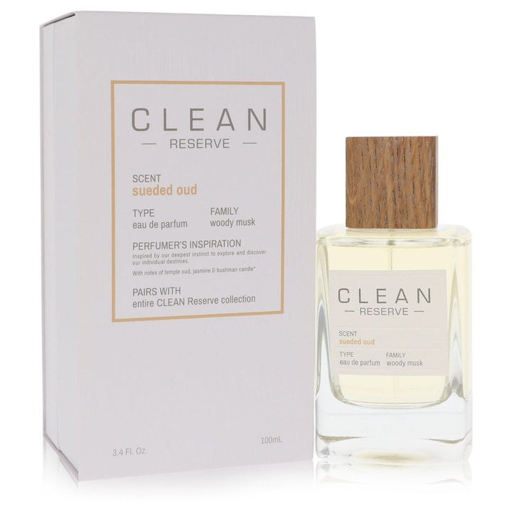 Clean Sueded Oud Edp Spray By Clean 3.4 oz / 100 ml For Women