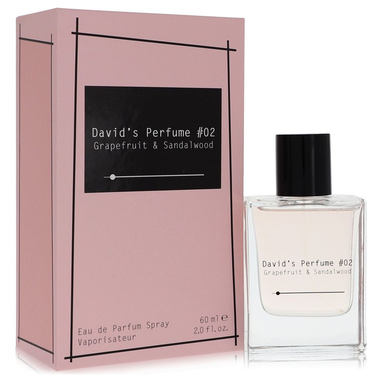 David's Perfume #02 Grapefruit & Sandalwood Eau De Parfum Spray (Unisex) By David Dobrik