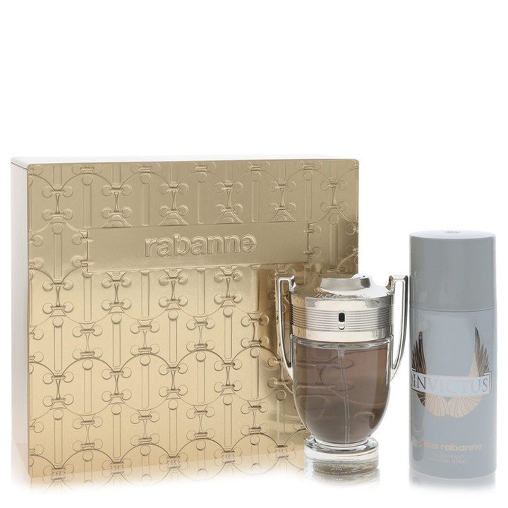 Invictus Gift Set By Paco Rabanne 3.4 oz / 100 ml For Men