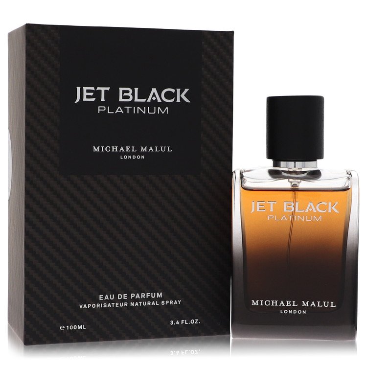 Jet Black Platinum Edp Spray By Michael Malul 3.4 oz / 100 ml For Men
