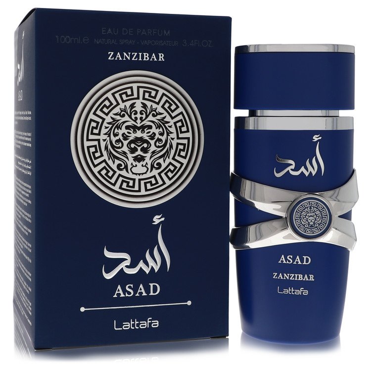 Lattafa Asad Zanzibar EDP Spray By Lattafa  3.4 oz / 100 ml For Men