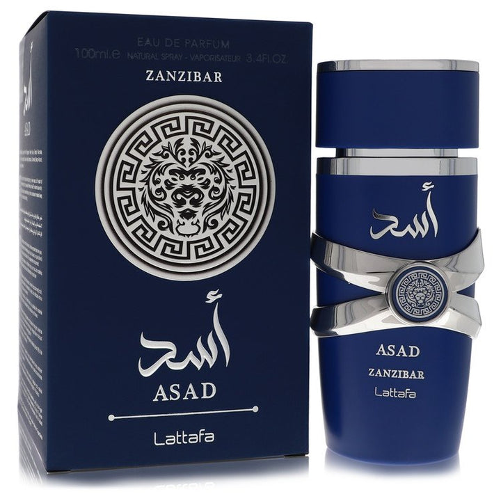 Lattafa Asad Zanzibar EDP Spray By Lattafa  3.4 oz / 100 ml For Men
