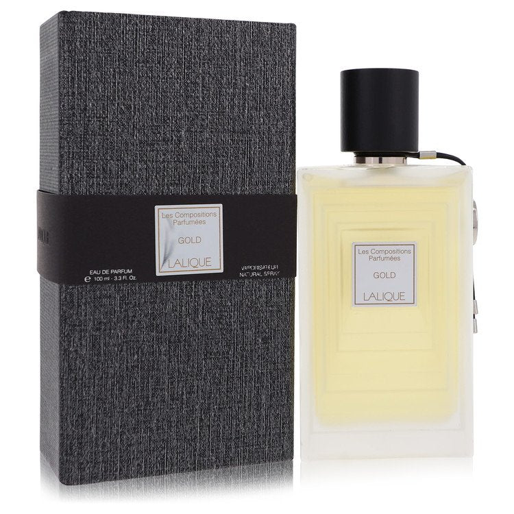Les Compositions Parfumees Gold Edp Spray By Lalique 3.3 oz / 100 ml For Women