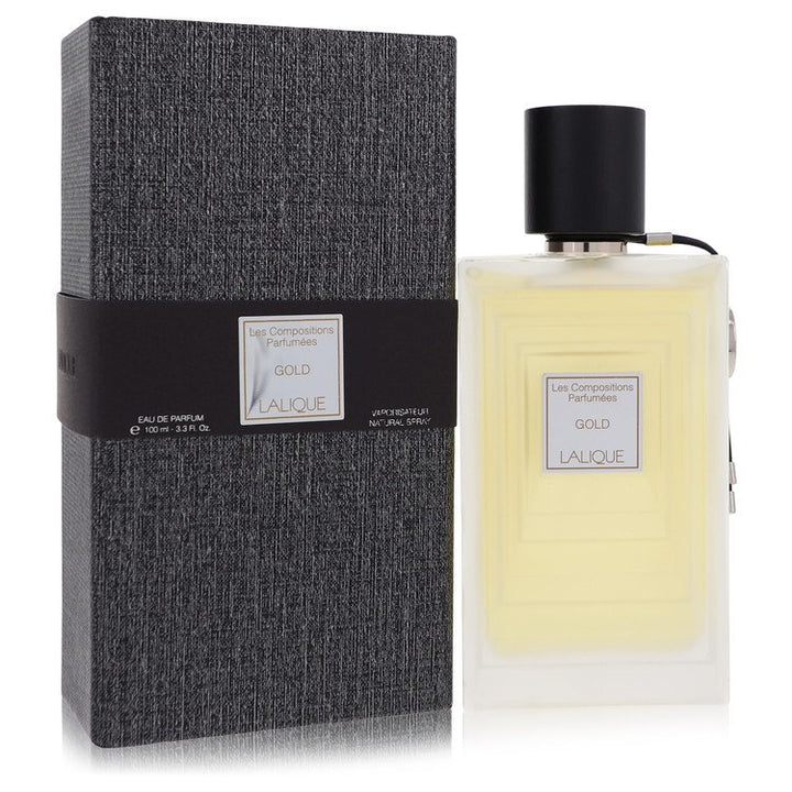 Les Compositions Parfumees Gold Edp Spray By Lalique 3.3 oz / 100 ml For Women