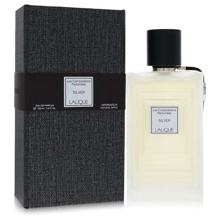 Les Compositions Parfumees Silver Edp Spray By Lalique 3.3 oz / 100 ml For Women