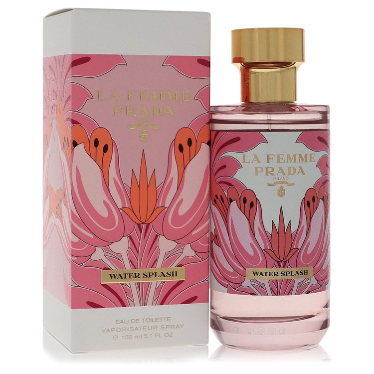 Prada La Femme Water Splash Edt Spray By Prada 5.1 oz / 151 ml For Women