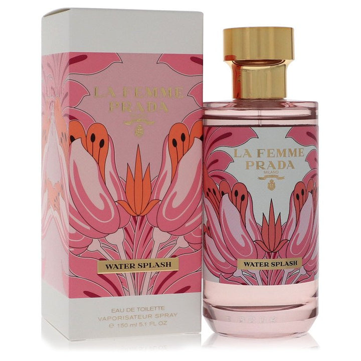 Prada La Femme Water Splash Edt Spray By Prada 5.1 oz / 151 ml For Women