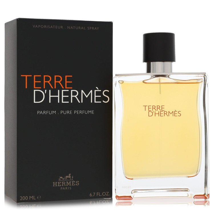 Terre D'Hermes Pure Perfume Spray By Hermes 6.7 oz / 200 ml For Men