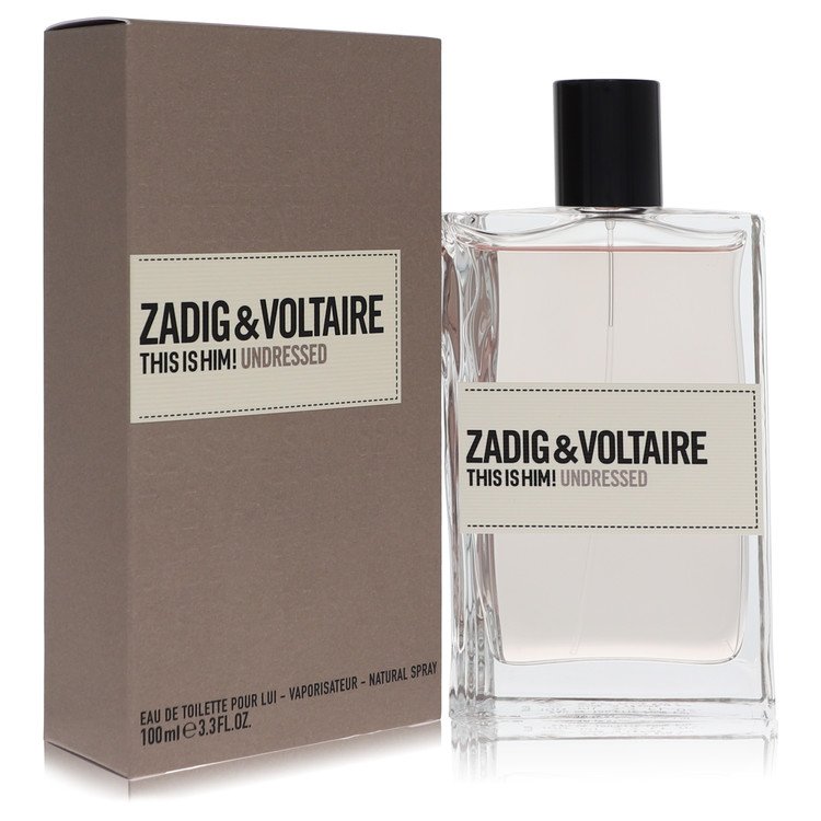 This Is Him Undressed Edt Spray By Zadig & Voltaire 3.3 oz / 100 ml For Men
