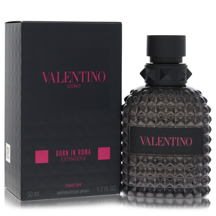Uomo Born In Roma Extradose Parfum Spray By Valentino 1.7 oz / 50 ml For Men
