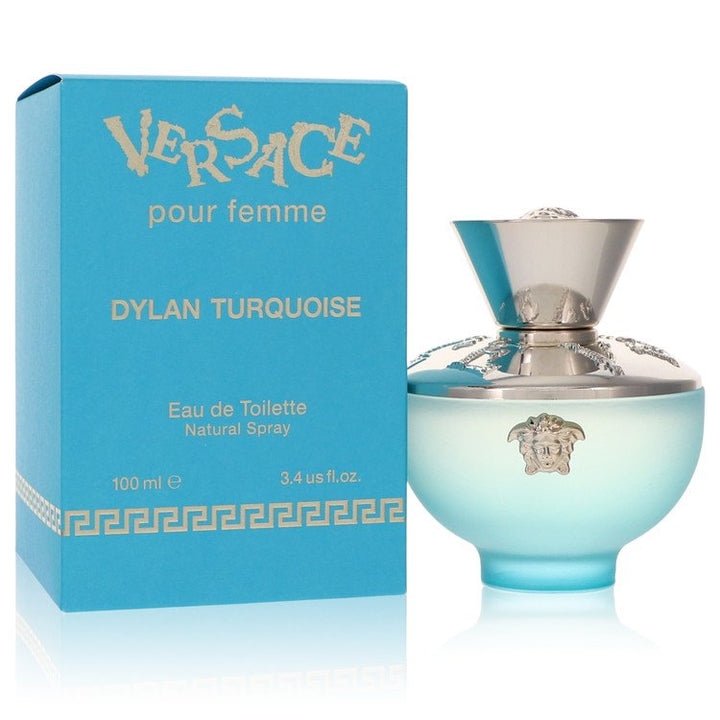Pour Femme Dylan Turquoise Edt Spray By Versace 3.4 oz / 100 ml For Women