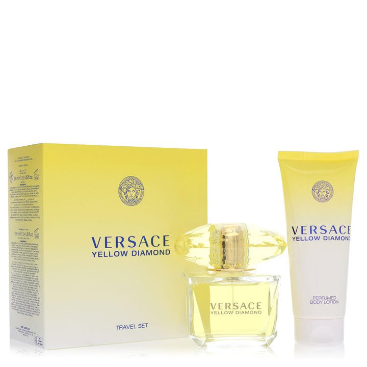 Versace Yellow Diamond Gift Set By Versace 3.4 oz / 100 ml For Women