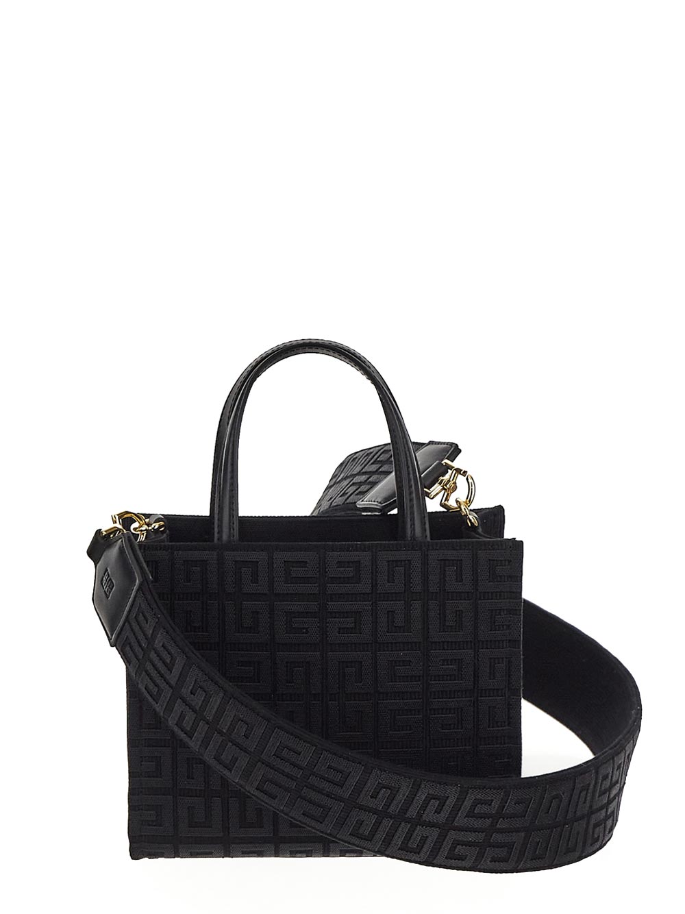 Givenchy Mini G-Tote Shopping Bag In 4G Embroidery
