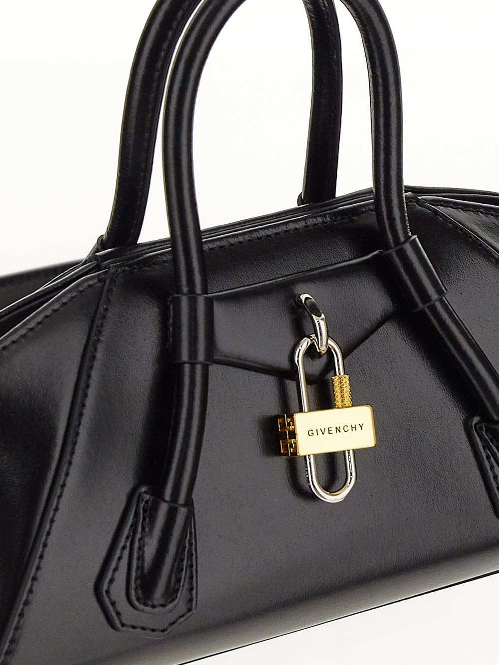 Givenchy Mini Antigona Stretch Bag In Box Leather