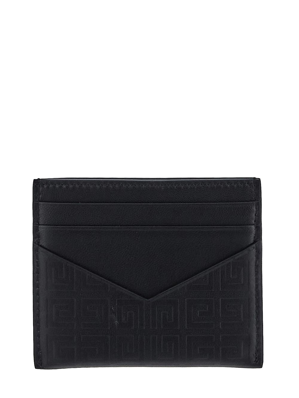 Givenchy G-Cut Card Holder In 4G Leather