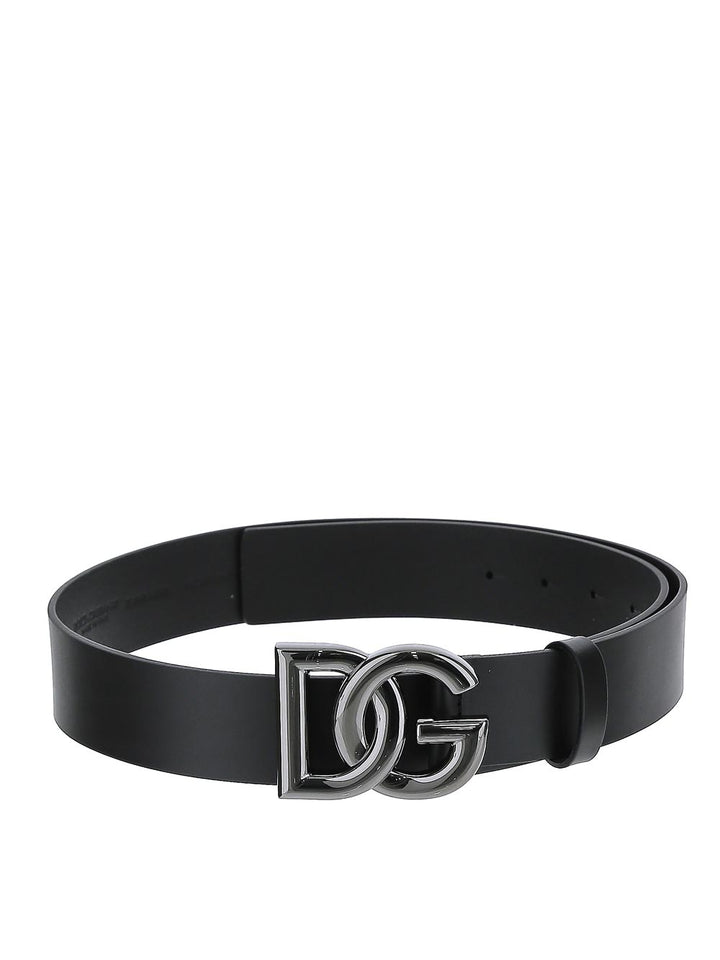 Dolce & Gabbana Logo-Buckle Belt