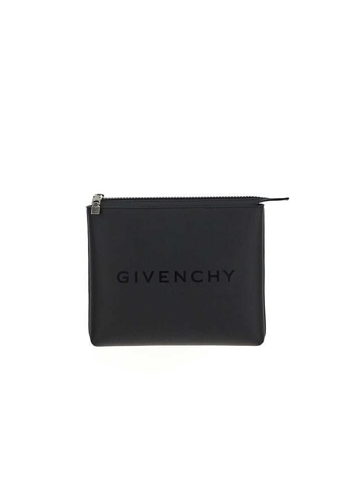 Givenchy Travel Pouch In Coated Canvas