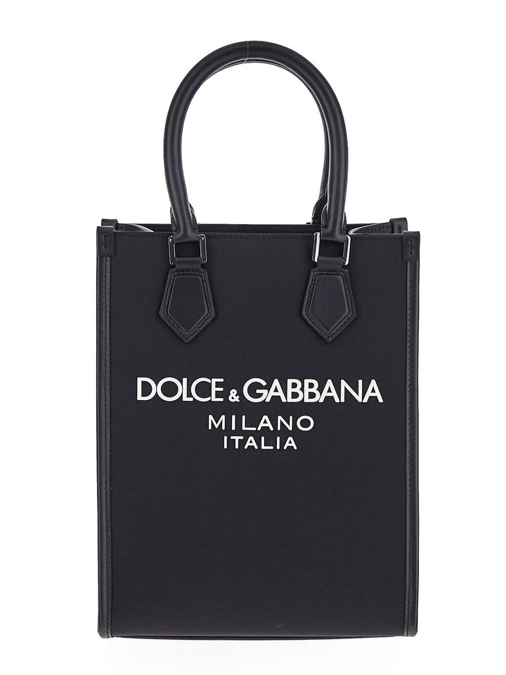 Dolce & Gabbana Small Raised Logo Tote Bag