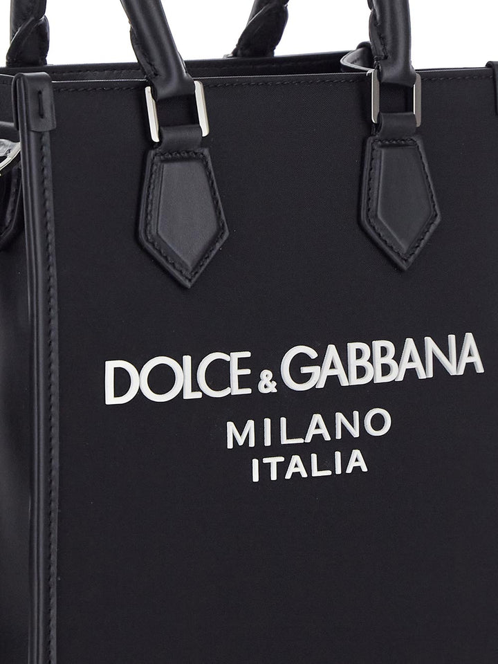 Dolce & Gabbana Small Raised Logo Tote Bag
