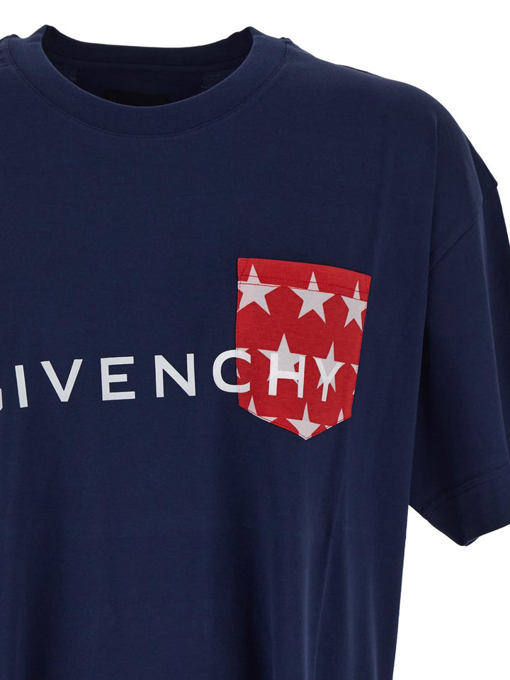 Givenchy T-Shirt In Cotton With Pocket