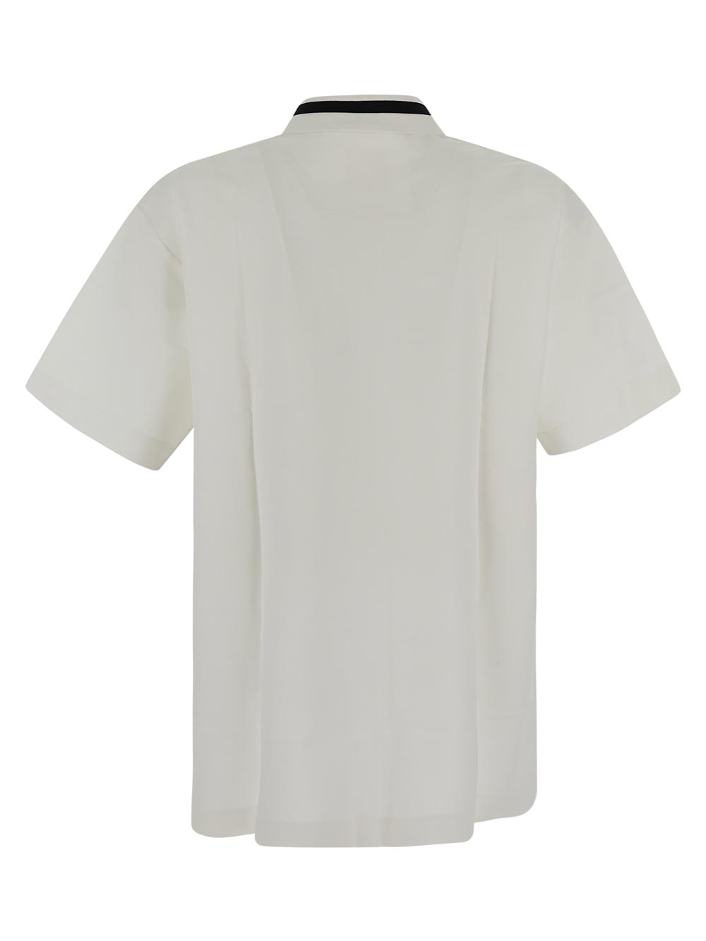 Givenchy Crest Polo Shirt In Cotton