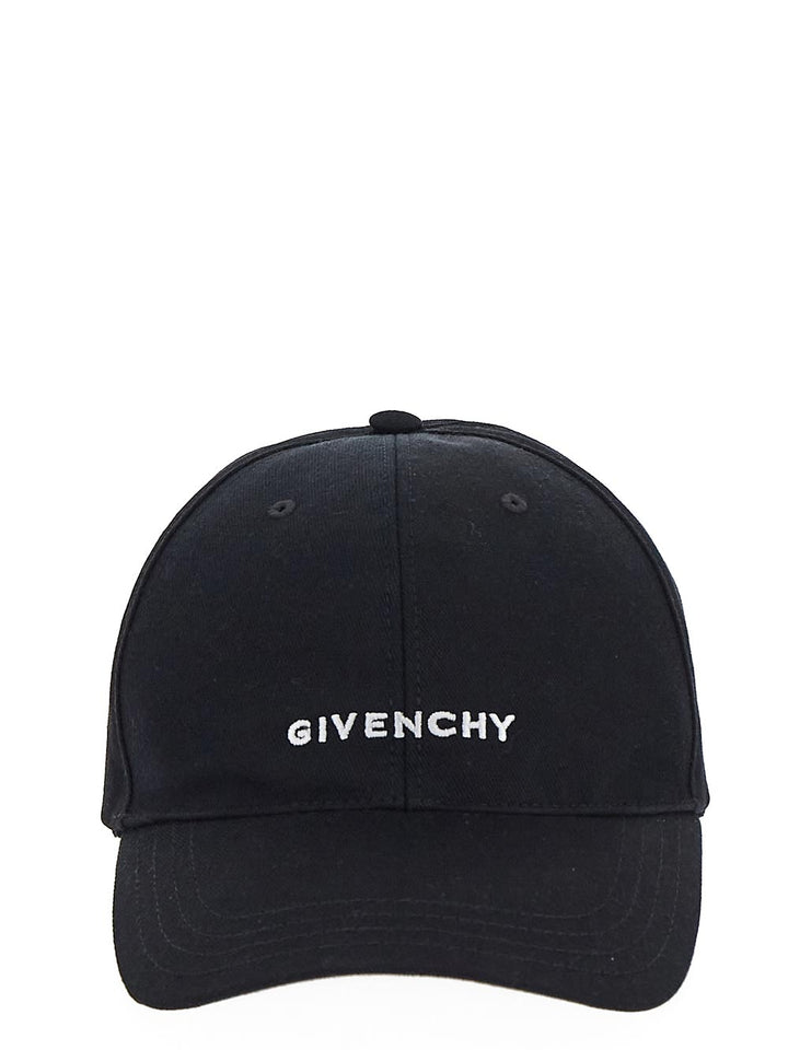 Givenchy Embroidered Cap In Cotton