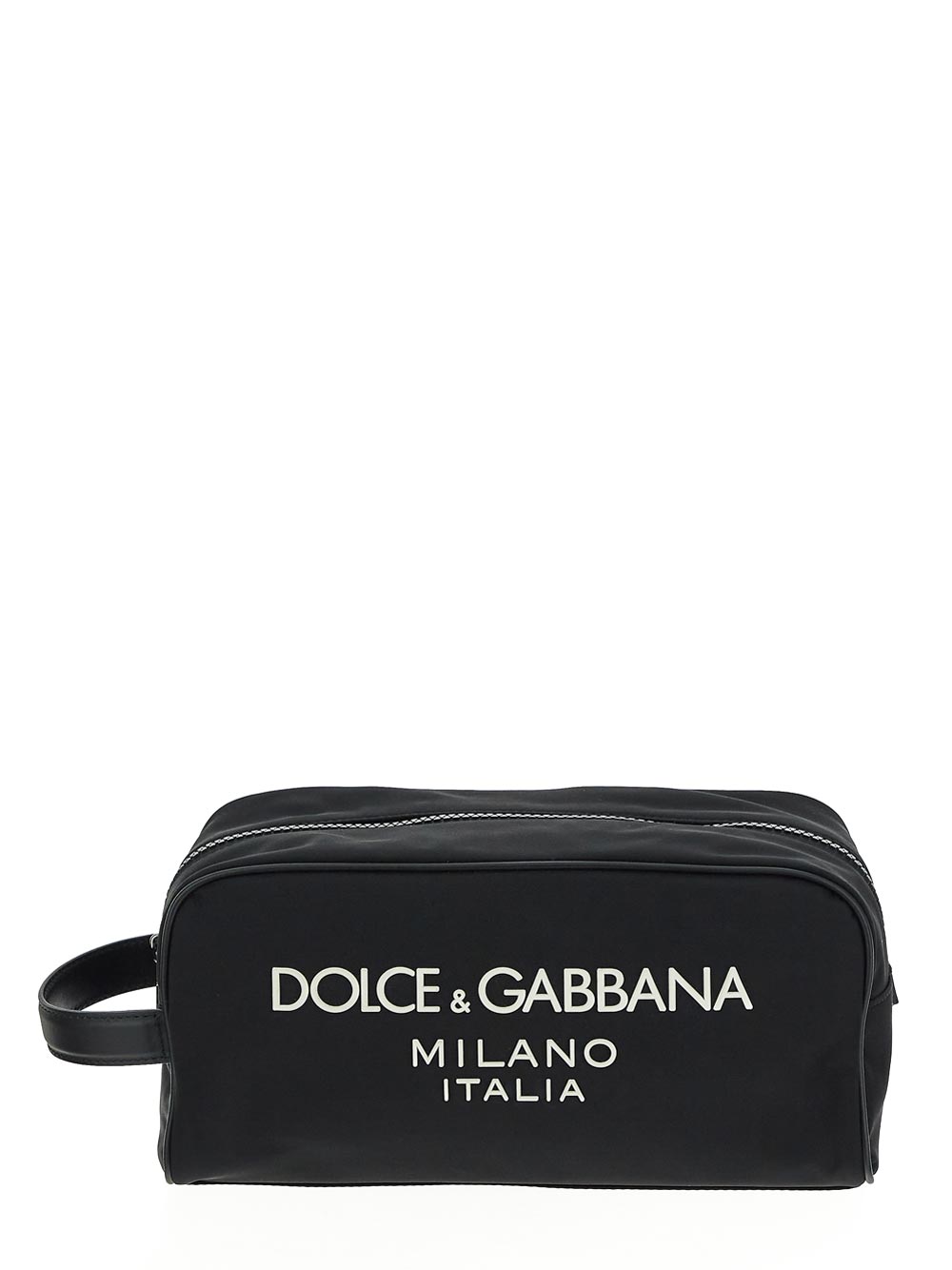 Dolce & Gabbana Nylon Toiletry Bag With Rubberized Logo
