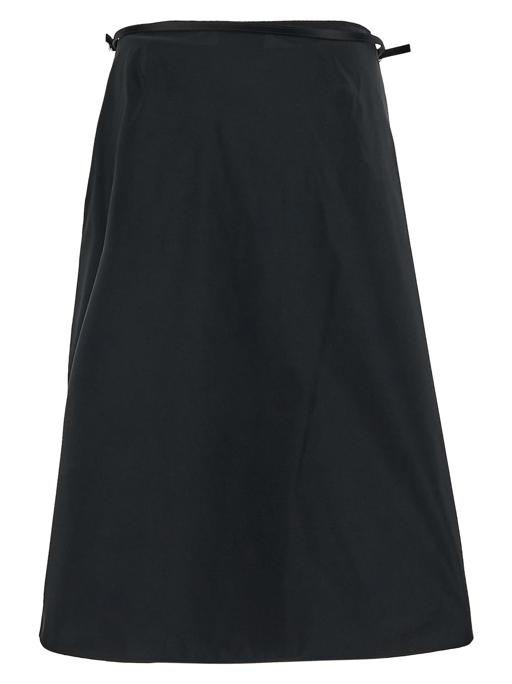 Givenchy Voyou Wrap Skirt In Cotton Taffetas