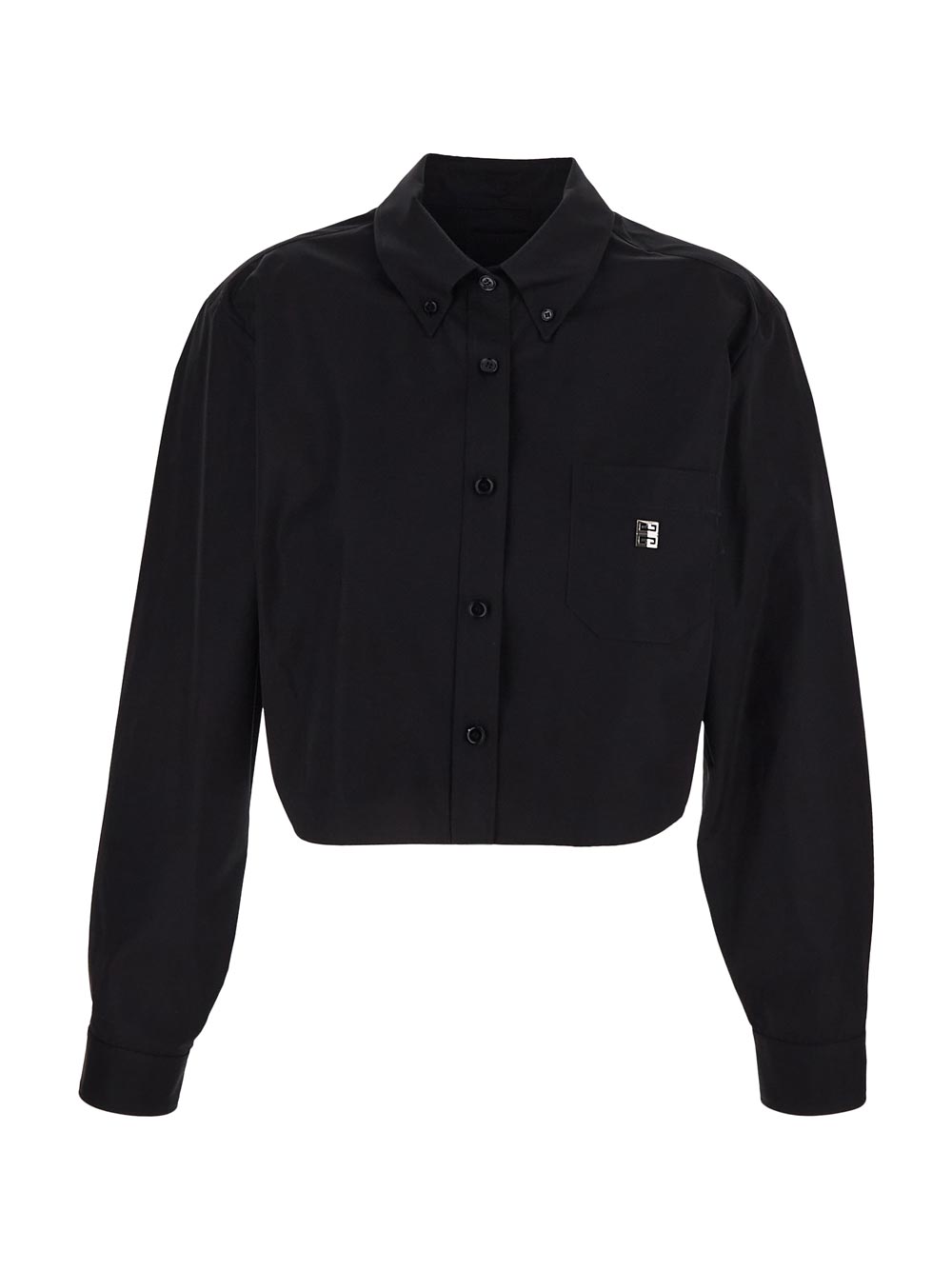 Givenchy Cropped Shirt In Poplin