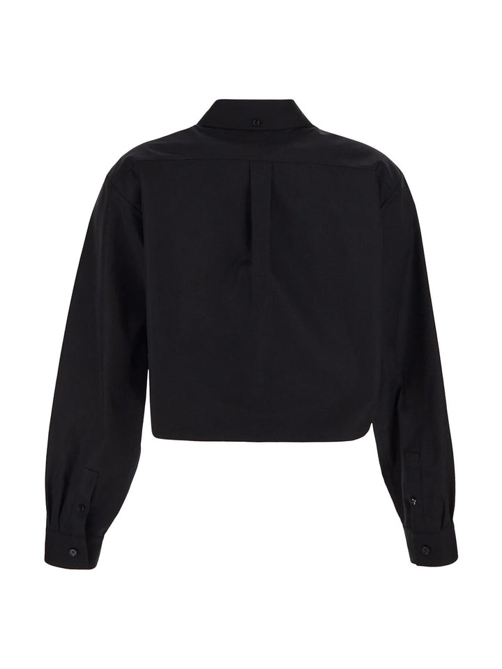 Givenchy Cropped Shirt In Poplin