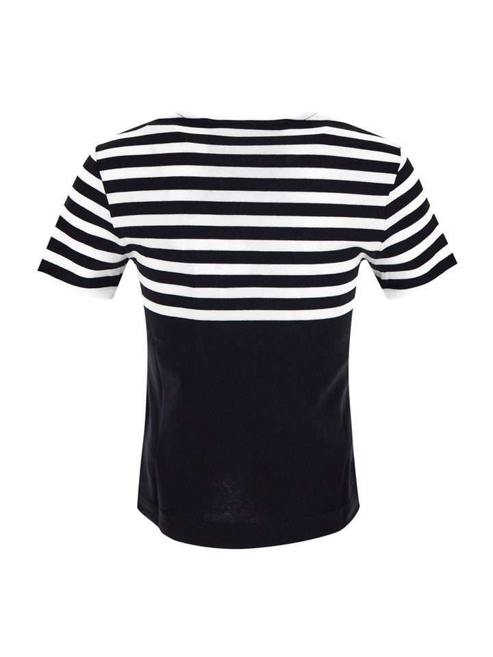 Givenchy 4G Slim Fit T-Shirt In Cotton With Stripes