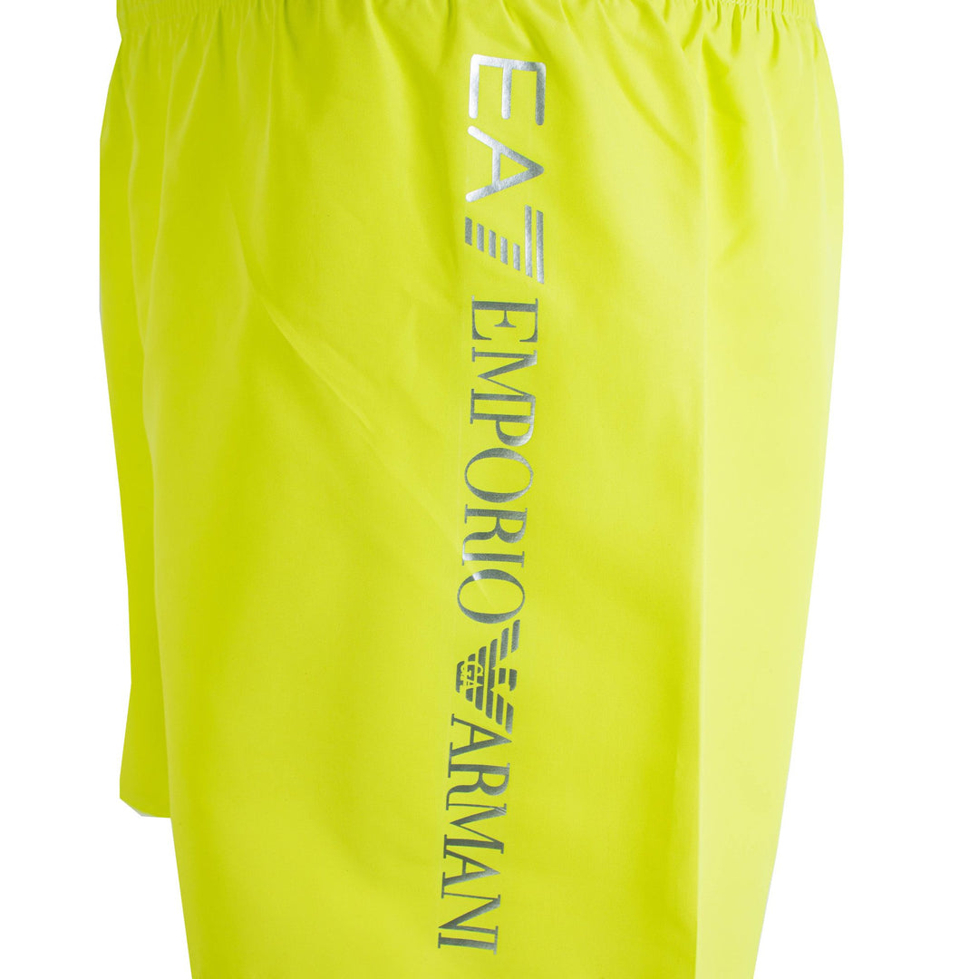 Emporio Armani Fluo Yellow Swim Shorts