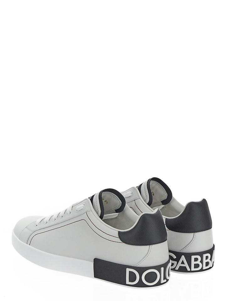 Dolce & Gabbana Logo-Patch Low-Top Sneakers
