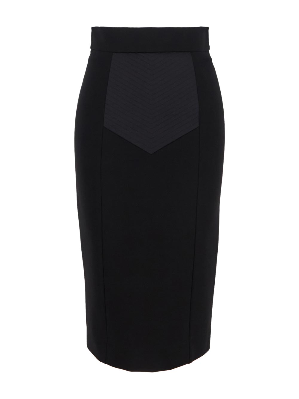 Dolce & Gabbana Technical Jersey Calf-Length Skirt