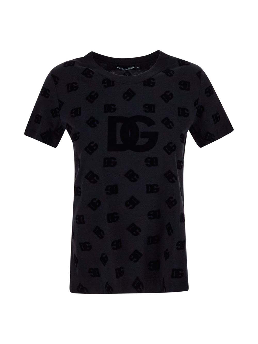 Dolce & Gabbana Logo-Print Cotton T-Shirt