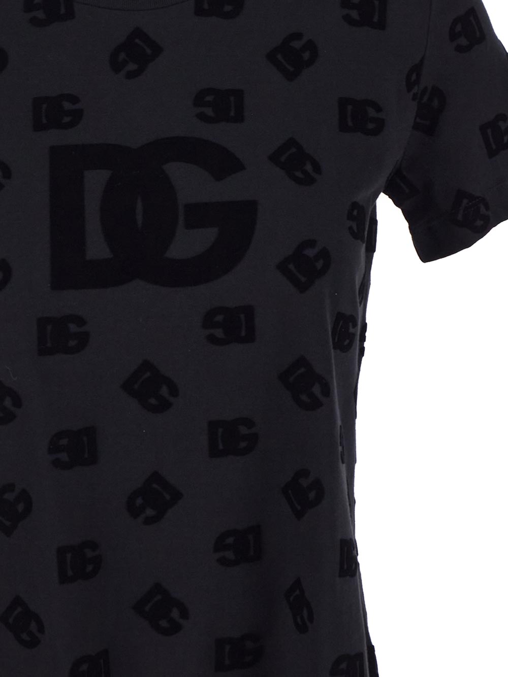 Dolce & Gabbana Logo-Print Cotton T-Shirt