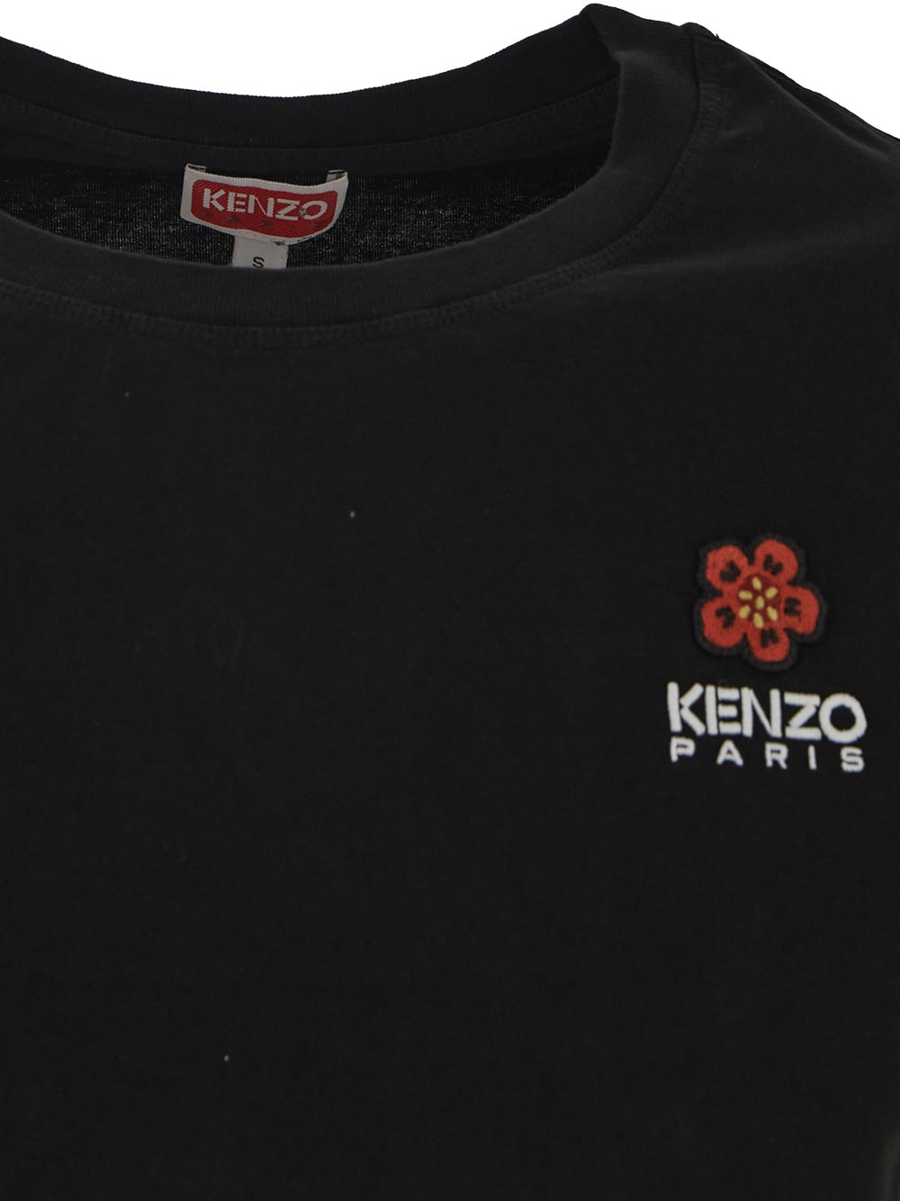 Kenzo Boke Flower Crest Embroidered T-Shirt
