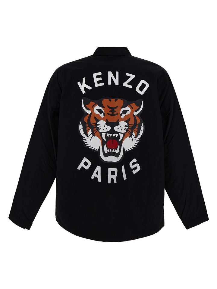 Kenzo  Lucky Tiger Quilted Coach Jacket