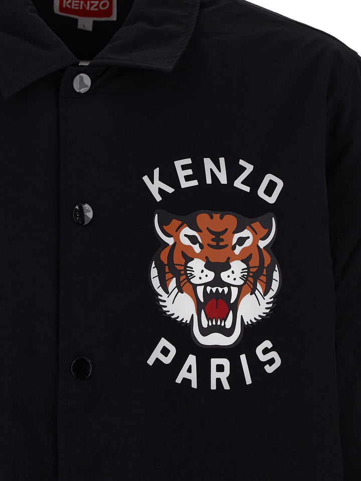 Kenzo  Lucky Tiger Quilted Coach Jacket