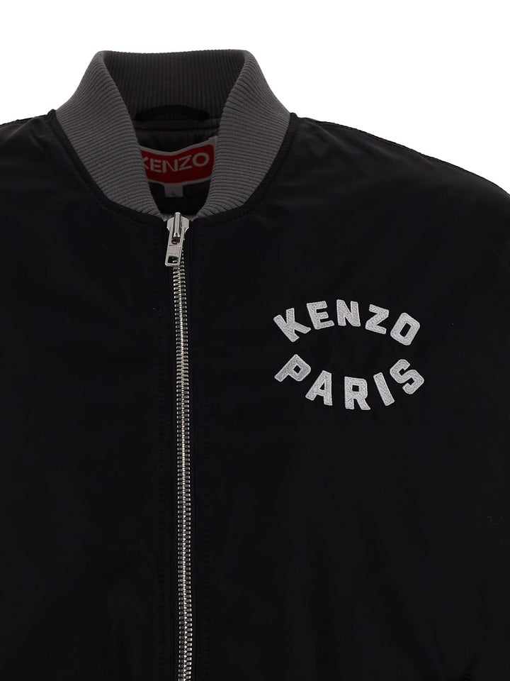 Kenzo  Lucky Tiger Embroidered Bomber Jacket