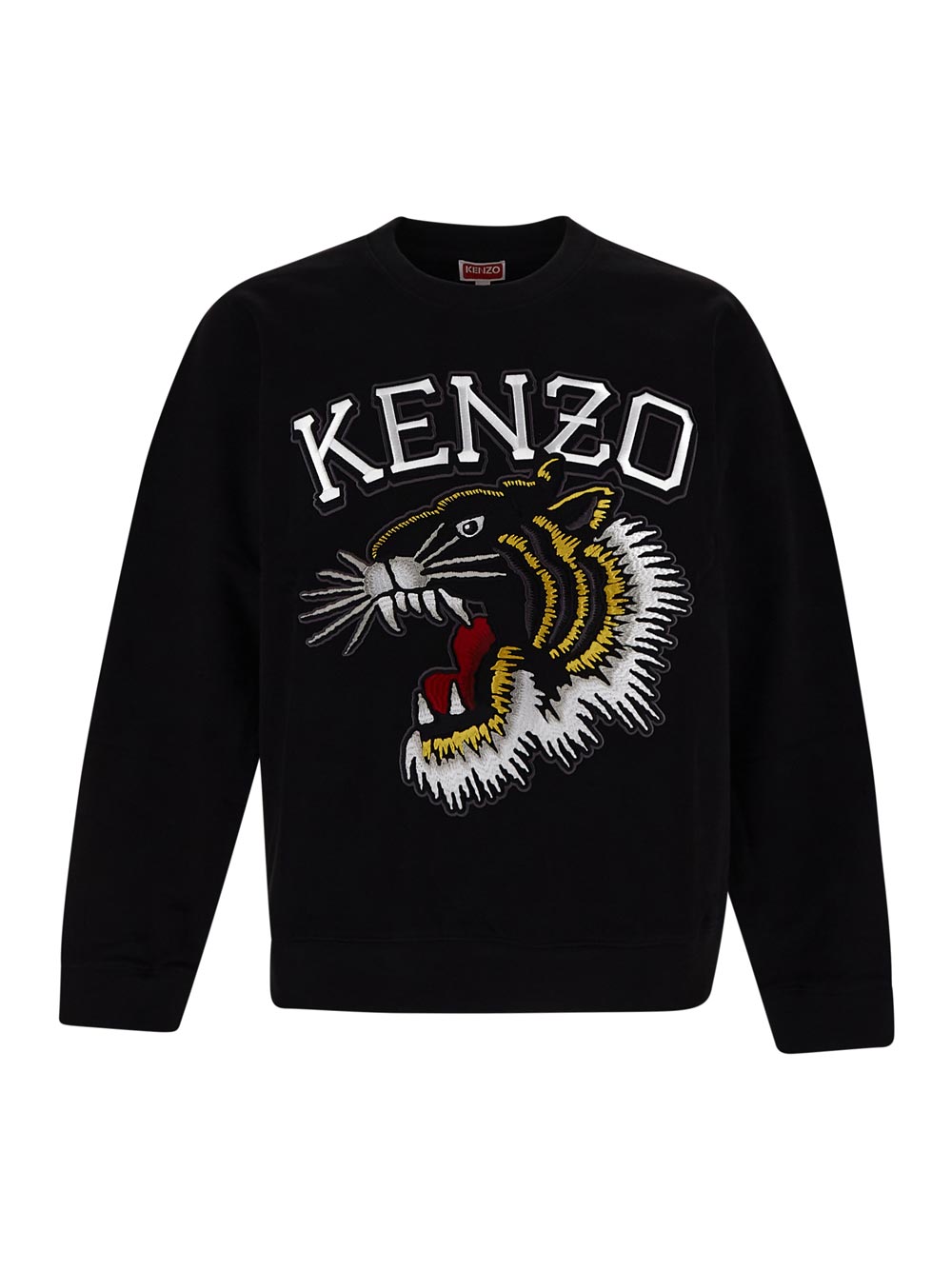 Kenzo Varsity Tiger Cotton Sweatshirt