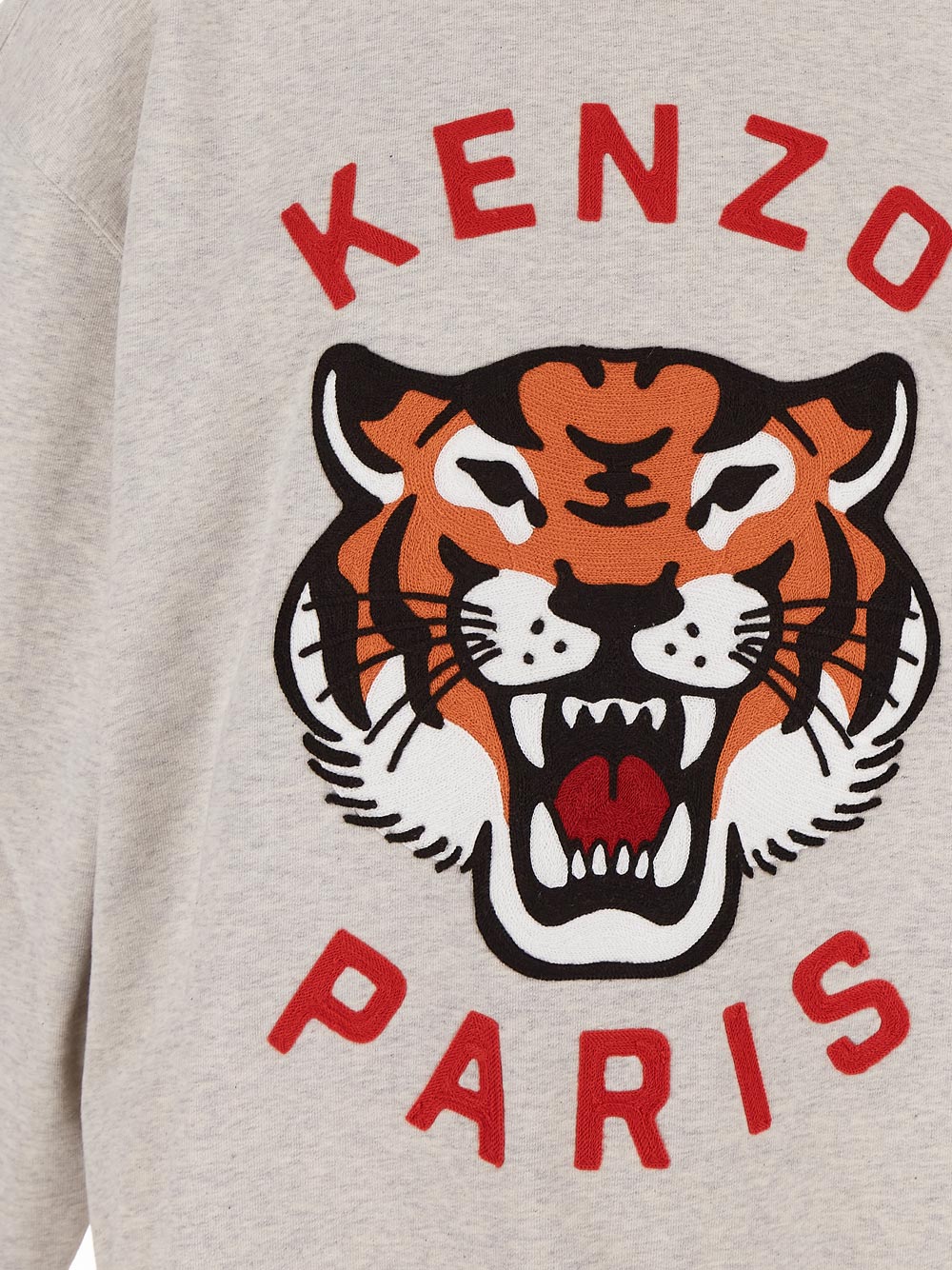 Kenzo Lucky Tiger Embroidered Oversized Genderless Sweatshirt
